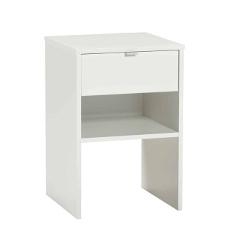 Black yöpöytä-Valkoinen kuva