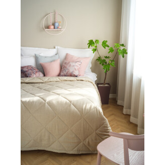 Livia päiväpeitto beige kuva