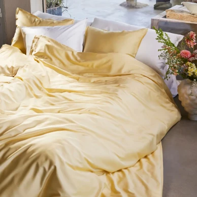 8440 a541d9548f 917764 bed set bamboo solid pale yellow 1 1 1 full kuva